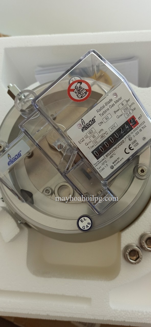 ĐỒNG HỒ LƯU LƯỢNG EQZ Q160 ELGAS